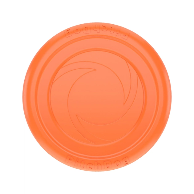 Іграшка для собак Collar Літаюча тарілка PitchDog 24 см жовтогаряча (62474) - picture 1