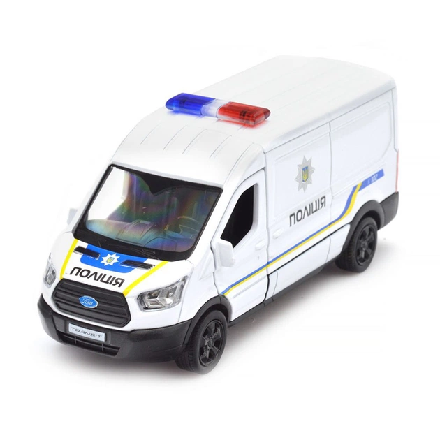 Машина TechnoDrive Ford Transit Van Поліція (250343U) - зображення 1