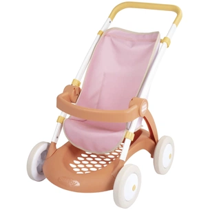 Коляска для ляльок Smoby Baby Nurse Теракотова пудра. Прогулянка, з корзиною, 18 міс.+ (7600254024) зображення 1