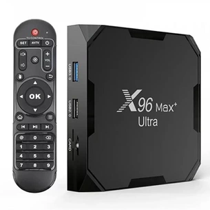 HD медиаплеер X96 MAX+ Ultra Android TV (905x4/4GB/64GB) изображение 1