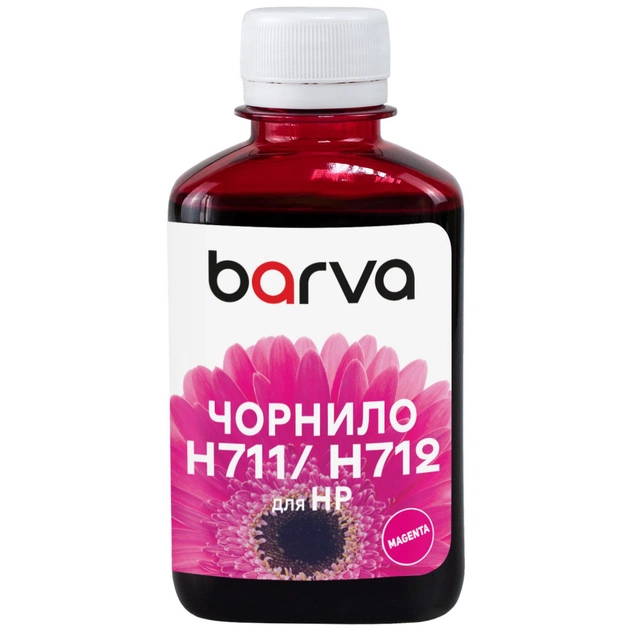 Чорнило Barva HP 711/712 180ml M, water-soluble (H711-859) - изображение 1