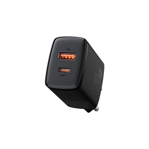 Зарядний пристрій Baseus Compact Quick Charger U+C 20W EU Black (CCXJ-B01) зображення 1