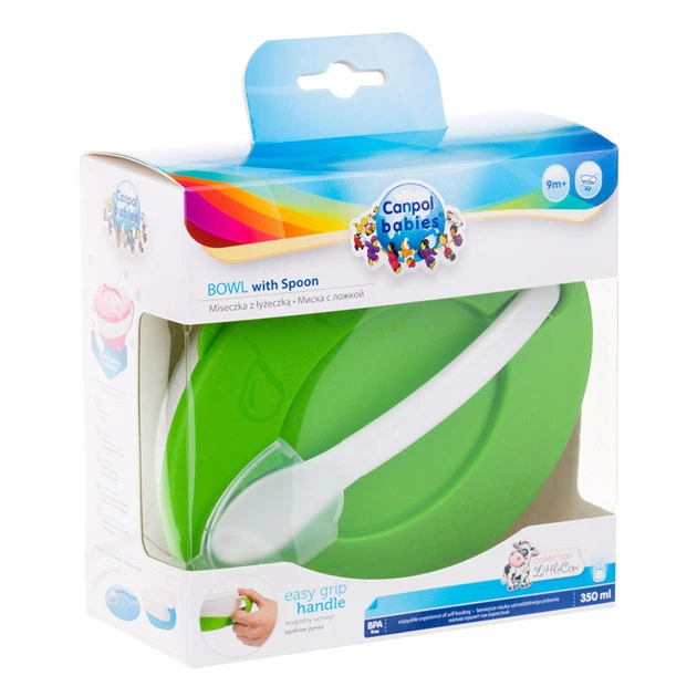 Тарілка дитяча Canpol babies 350 мл Салатова (31/406_gre) - picture 6