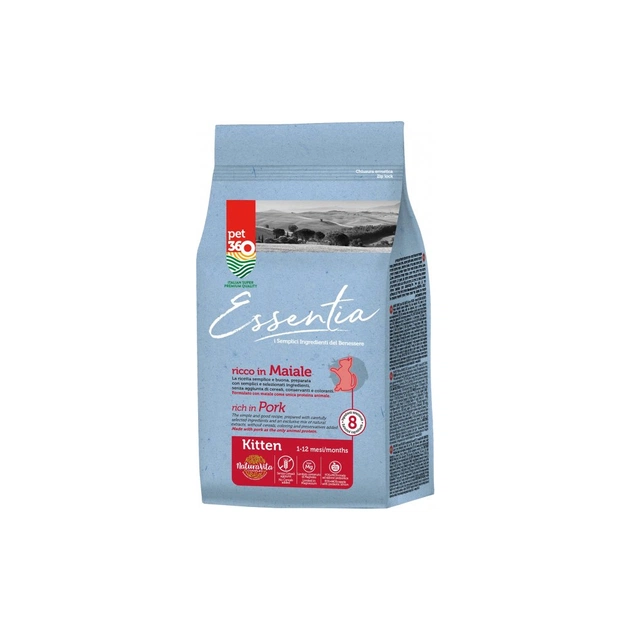 Сухий корм для кішок Essentia Grain Free Kitten зі свининою 1.5 кг (8014556129629) - изображение 1