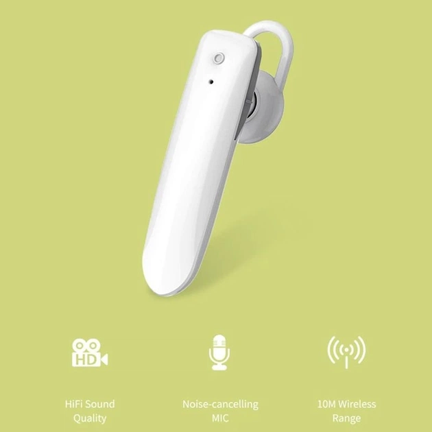 Bluetooth-гарнітура Remax RB-T1 White (6954851295457) - picture 7