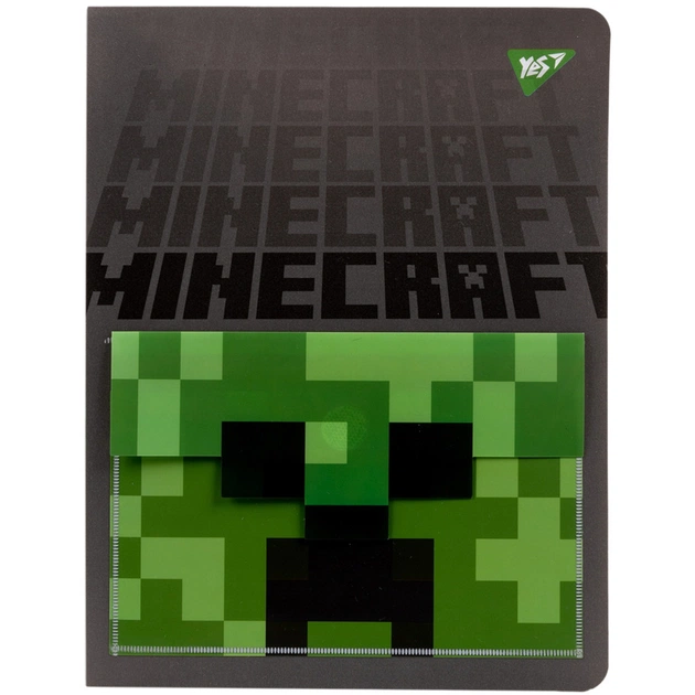 Папка з файлами Yes А4 з 20 файлами Minecraft з кишенею (492103) - зображення 1