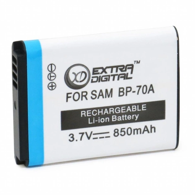 Акумулятор до фото/відео Extradigital Samsung BP70A (BDS2606) - зображення 1