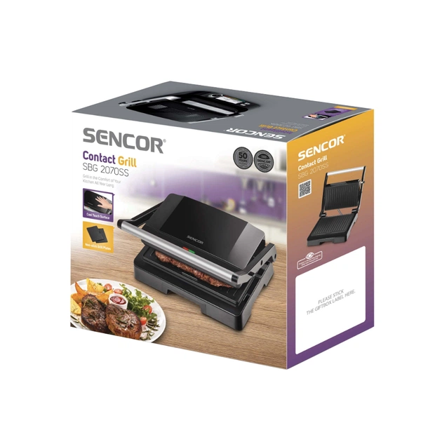 Електрогриль Sencor SBG 2070SS - зображення 8