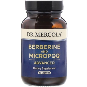 Амінокислота Dr. Mercola Берберин і MicroPQQ, Berberine and MicroPQQ Advanced, 30 кап (MCL-01846) зображення 1