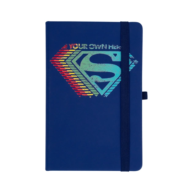 Блокнот Axent Partner DC Superman 125 х 195 мм 96 аркушів у клітинка (8618-08-A) - зображення 1