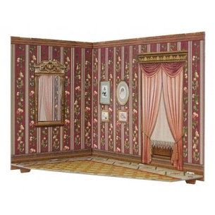 Збірна модель Умная бумага Румбокс. Вітальня (291-1) зображення 1