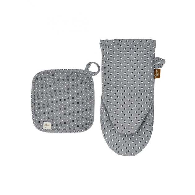 Кухонна прихватка Прованс Merry Christmas сіра 20х20 (031456) - picture 4