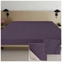 Простирадло Ярослав на гумці сатин 09 сливовий 200х160х20 (38264) - зменшене зображення 1