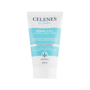 Пілінг для обличчя Celenes Thermal 3 in 1 Cleanser-Scrub-Mask 150 мл (7350104248161) изображение 1