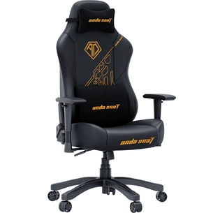 Крісло ігрове Anda Seat Phantom 3 Fabric Size L Dark Grey (AD18Y-06-GB-F) зображення 1