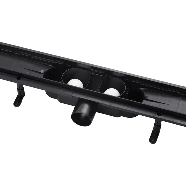 Душовий гарнітур Kroner Armada-SCH066 + змішувач Edelstahl Klassisch-SCH010 + трап лінійний Harz SCH60 Sektion Schwarz (CVS30169) - picture 9