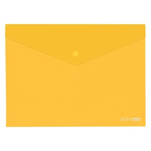 Папка - конверт Economix А5 180 мкм прозора, фактура "глянець", жовта (E31316-05) зображення 1