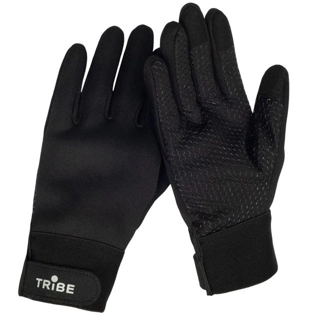 Рукавиці Tribe Wind Gloves black XL (T-KC-0012-black-XL) - зображення 1