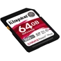 Карта памяти Kingston 64GB class 10 UHS-II U3 Canvas React Plus (SDR2/64GB) - уменьшенное изображение 2