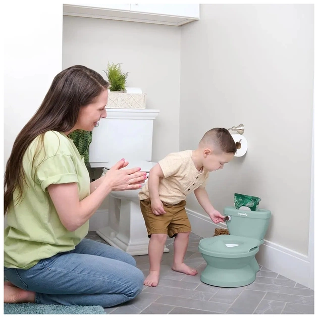 Горщик Ingenuity My Size Potty Pro унітаз дитячий зелений (11124.04) - picture 5
