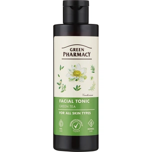 Тоник для лица Green Pharmacy Зеленый чай 200 мл (4823015929663) изображение 1