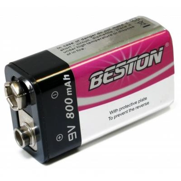 Акумулятор Beston CR-9V 800mAh Li-ion (AAB1823) - зображення 1
