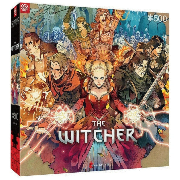 Пазл GoodLoot Witcher Scoia'tael 500 элементов (5908305243007) - изображение 1