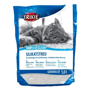 Наповнювач для туалету Trixie Simple'n'Clean силікагелевий вбирний 2.3 кг 5 л (4011905040264) зображення 1