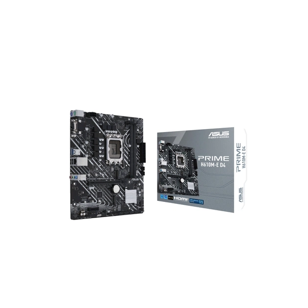 Материнська плата ASUS PRIME H610M-E D4 - зображення 1