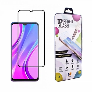 Скло захисне Drobak Xiaomi Redmi 9 Full Cover Full Glue (Black) (222232) зображення 1