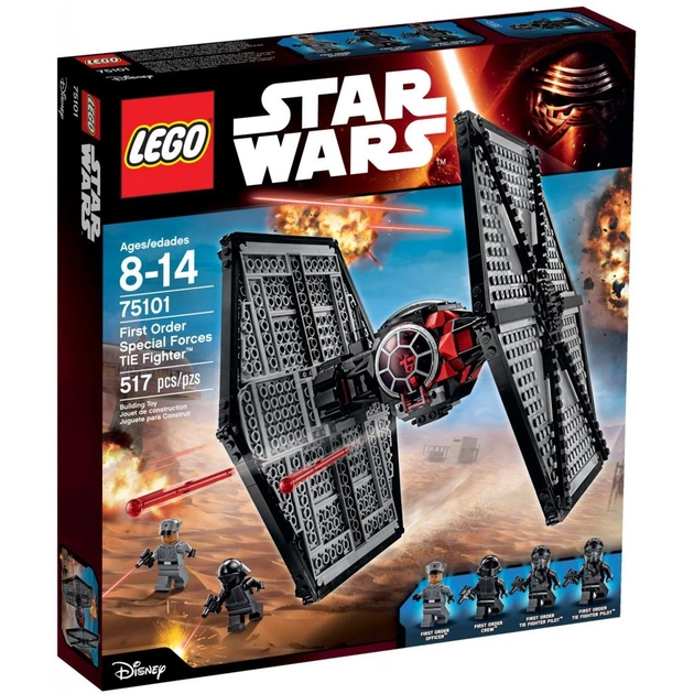Конструктор LEGO Star Wars Винищувач особливих військ Першого Ордену (75101) - изображение 1
