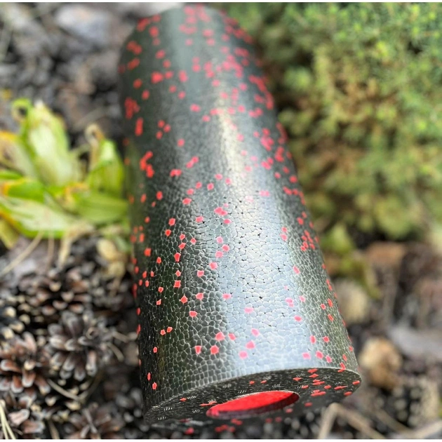 Масажний ролик PowerPlay PP-4348 2 in 1 EPP Foam Roller 33x14см Чорно/Червоний (PP_4348_Red_(33*14)) - picture 9