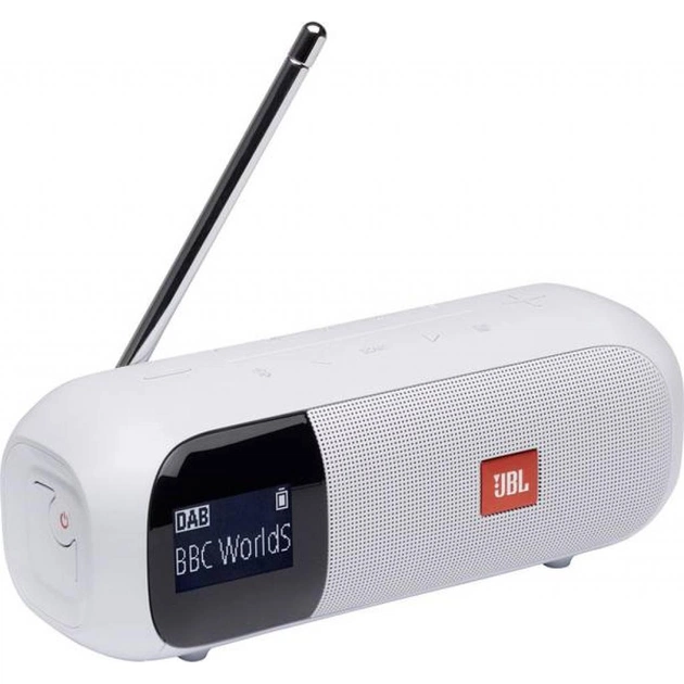 Акустична система JBL Tuner 2 FM White (JBLTUNER2WHT) - зображення 1