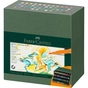Лайнер Faber-Castell набір капілярних ручок пензликів Pitt Artist Pen Brush India ink, 48 кольорів (33030) - зменшене зображення 1