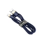 Дата кабель USB 2.0 AM to Lightning 2.0m 1.5A Cafule gold+blue Baseus (CALKLF-CV3) - preview 2
