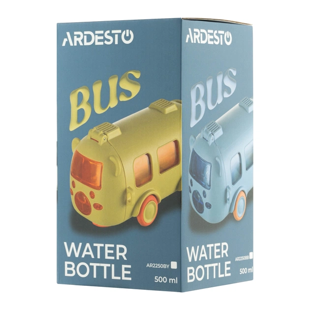 Пляшка для води Ardesto Bear Bus 500мл жовтий (AR2250BY) - picture 9