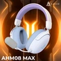 Навушники Ajazz AHM08 MAX 3-Mode White/Purple (AHM08-MAX-PWB) - зменшене зображення 6