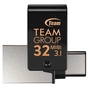 USB флеш накопичувач Team 32GB M181 Black USB 3.1/Type-C (TM181332GB01) - зменшене зображення 2