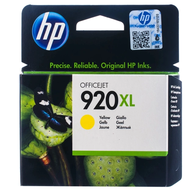 Картридж HP DJ No.920XL OJ 6500 yellow (CD974AE) - изображение 1