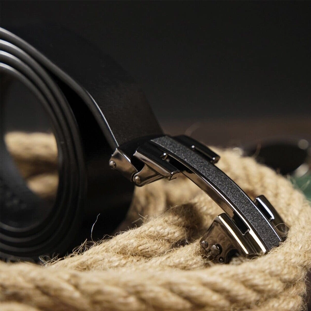Ремінь Vintage Чоловічий Чорний (20262) - зображення 9