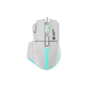 Мишка Canyon Fortnax GM-636 RGB USB White (CND-SGM636W) зображення 1