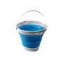 Відро складне СИЛА силіконове 5 л blue (961003) - зменшене зображення 1