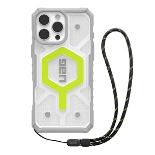 Чохол до мобільного телефона UAG iPhone 16 Pro Max Pathfinder Clear Magsafe Bundle Active Neon Lanyard (1144651BV01) зображення 1