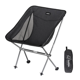 Крісло складане Naturehike Stellaluna L04 CNK2450JJ015, розмір M, чорне (6976023929410) зображення 1