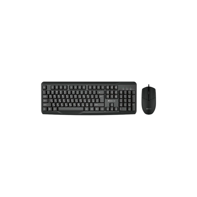 Комплект Xtrike ME MK-207 USB UA Black (MK-207UA) - зображення 1