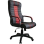 Офисное кресло Примтекс плюс Atlant combi soft D-5/B-6, екошкіра чорний/червоний (Atlant combi soft D-5/B-6) - уменьшенное изображение 2