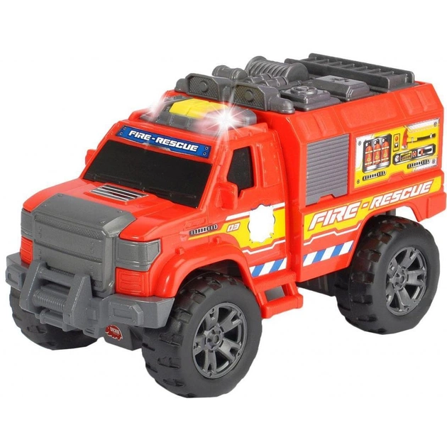 Спецтехніка Dickie Toys Пожежна служба 20 см: звук, світло (3304010) - изображение 1