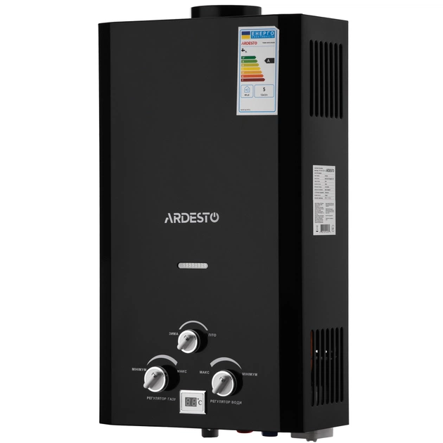 Проточний водонагрівач Ardesto TFGBH-10B-X1-BLACK - зображення 1