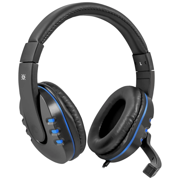 Наушники Defender Warhead G-160 Black-Blue (64118) - изображение 1