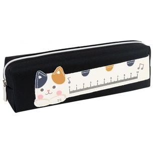 Пенал Cool For School 1 відділення Cat чорний (CF87000) зображення 1